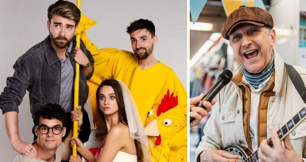 Fanoušci Božího plánu vyjeli společně seriálovou tramvají.