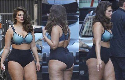 Plus size modelka Ashley Graham přiznala: Celulitidu mám od 11 let!