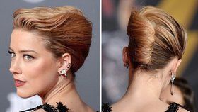 Drdol podle Amber Heard: Inspirace pro účes na ples!