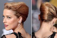 Drdol podle Amber Heard: Inspirace pro účes na ples!