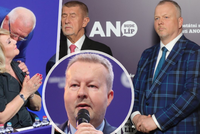 Králíčkovy převleky, podivné vtípky, bzučení a Faltýnkův polibek: Top momenty sněmu ANO