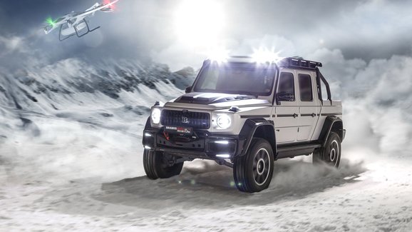 Brabus přestavěl Mercedes-AMG G 63 na exkluzivní pick-up s výkonem 800 koní 