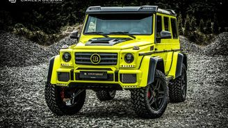 Interiér na druhou: Tento G500 4x4² v úpravě Brabus zaujme nejen zvenčí