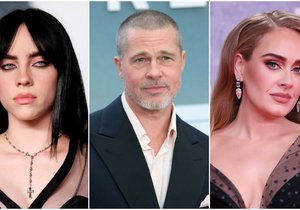I celebrity mají své idoly: Koho ze svých slavných kolegů zbožňují Brad Pitt, Billie Eilish nebo Adele?