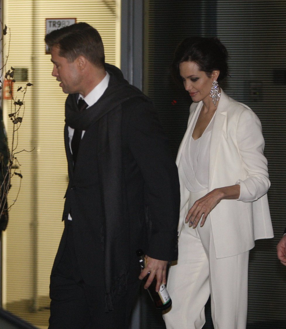 Angelina Jolie a Brad Pitt