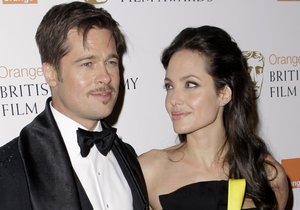 Hvězdný pár Brad Pitt a Angelina Jolie.