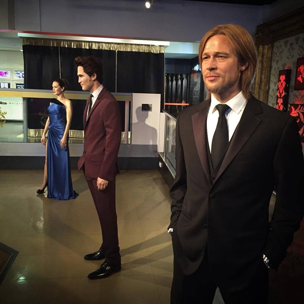 Angelina Jolie a Brad Pitt jsou v muzeu už od sebe.