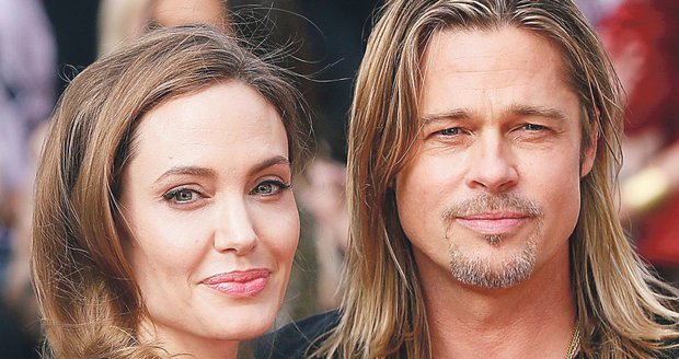 Brad Pitt a Angelina Jolie