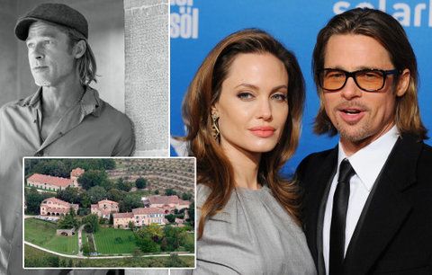 Brad Pitt žene Angelinu Jolie k soudu: Prodala část jeho milované vinice ve Francii!