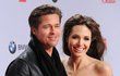 Brad Pitt a Angelina Jolieová