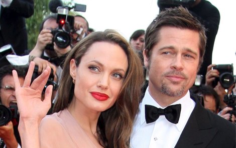 Brad Pitt a Angelina Jolie