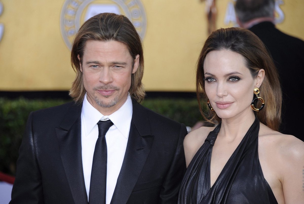 Brad Pitt a Angelina Jolie.