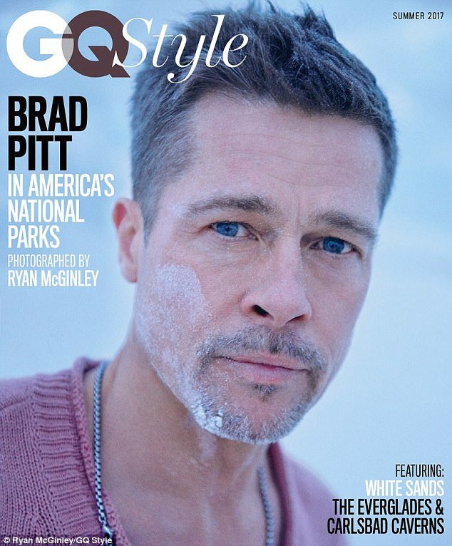 Brad Pitt na obálce CQ Magazine, poprvé od rozchodu s Angelinou Jolie