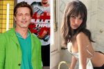 Brad Pitt randí s Emily Ratajkowski