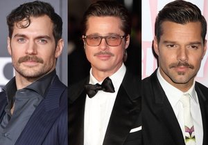 Movember je v plném proudu! Kterým slavným mužům knírek sluší a kdo by se měl v listopadu raději schovat?
