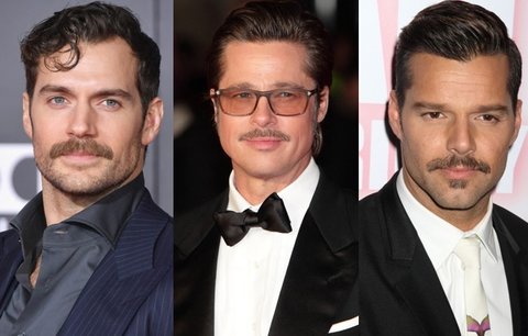 Movember je v plném proudu! Kterým slavným mužům knírek sluší a kdo by se měl v listopadu raději schovat?