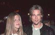 Brad a Jennifer v roce 2000. Brad a Jennifer v roce 2000.