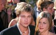 Brad Pitt a Jennifer Aniston v roce 2000