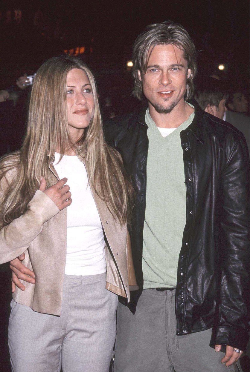 Brad a Jennifer v roce 2000.
