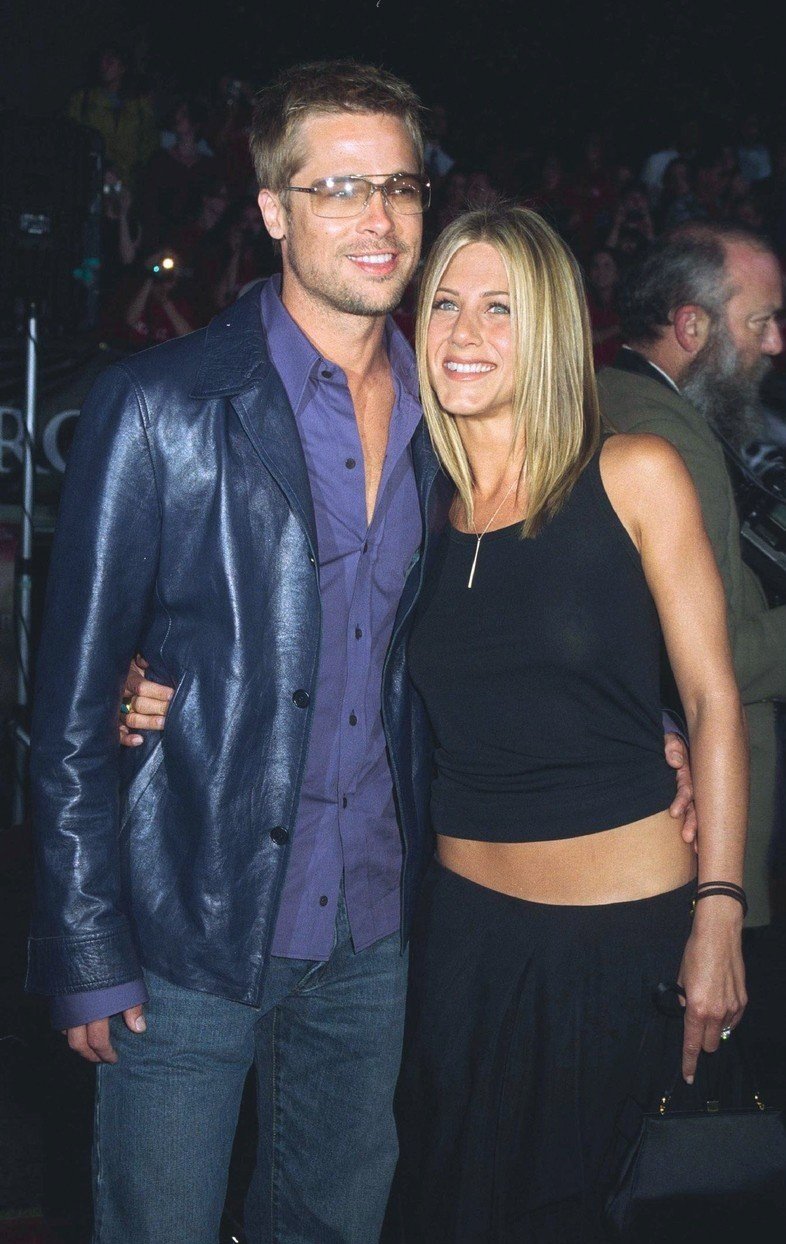 Brad a Jennifer v roce 2001