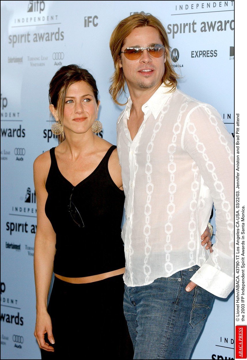 Brad Pitt Jennifer Anistonová