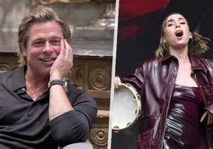 Brad Pitt se zamiloval do švédské zpěvačky!