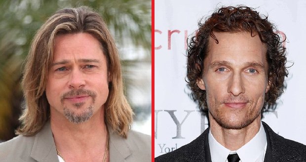 ?ezi nelibě vonící hvězdy patří i Brad Pitt a Mathew McConaughey.