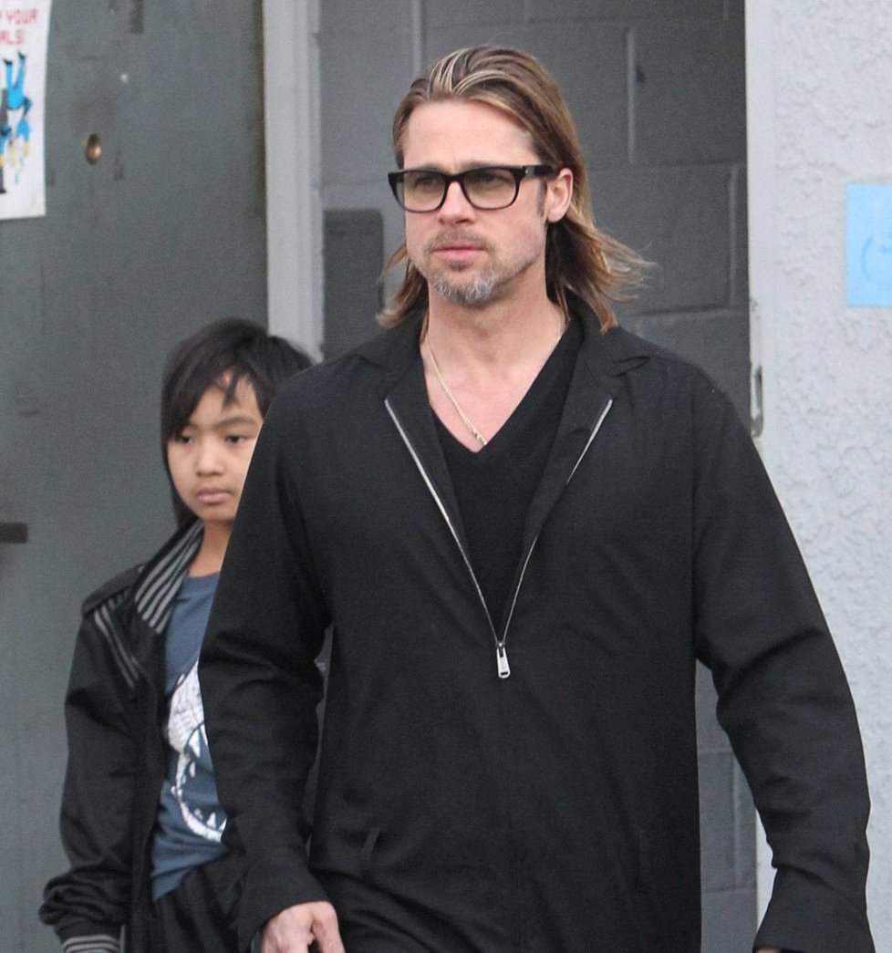 Brad Pitt s Maddoxem