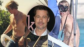 Brad Pitt ukázal ochablé tělo! Kam zmizel Adonis a jeho perfektní svalstvo?