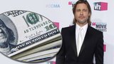 Chudák Brad Pitt: Přivydělává si sázením loterie