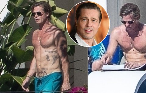 Filmu dal vale, ale rozhodně nezpustnul: Sexsymbol Brad Pitt má pořád tělo jako ze žuly!