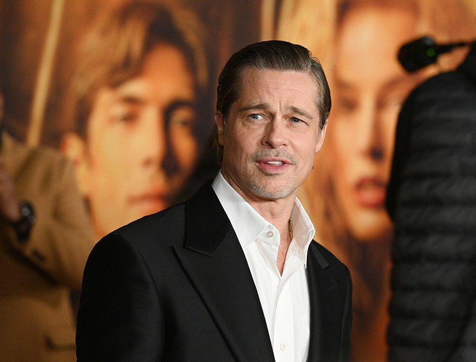 Brad Pitt je sympaťák.