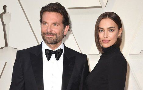 Bradley Cooper s modelkou Irinou Shaykovou. Jejich vztah prý visí na vlásku