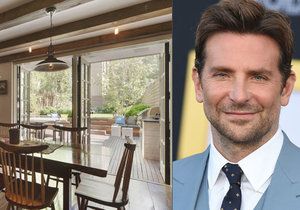 Bradley Cooper si koupil nový dům. Levný rozhodně nebyl...