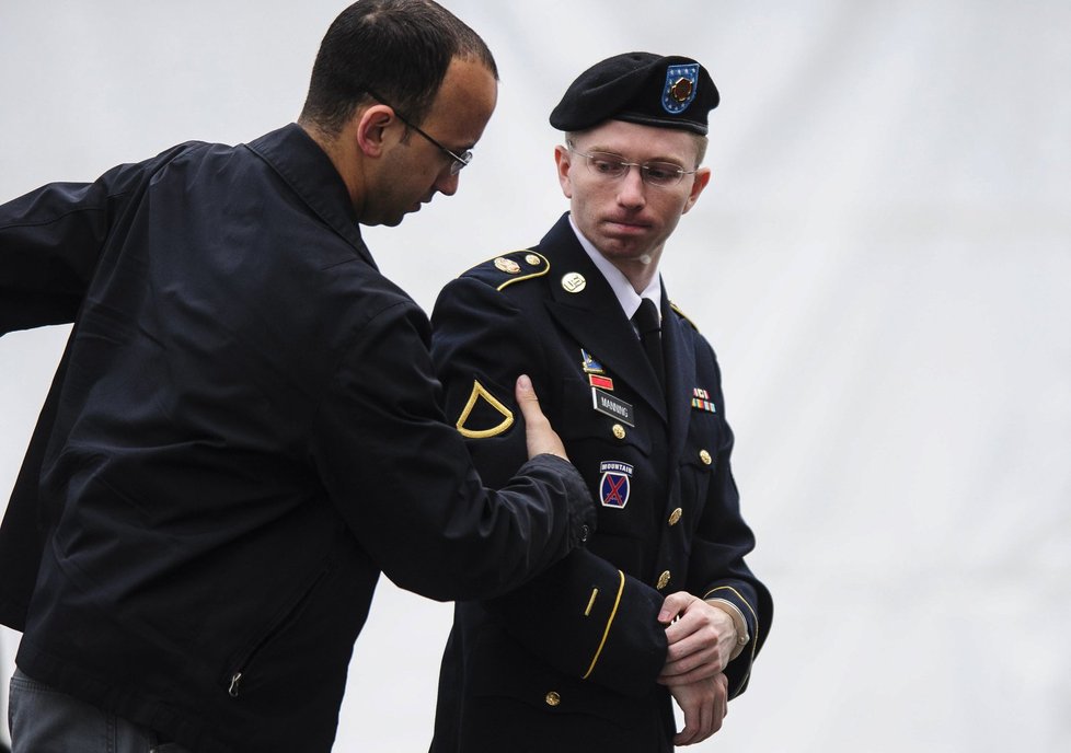 Ještě jako vojín Bradley Manning