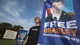 Bradley Manning má i své příznivce