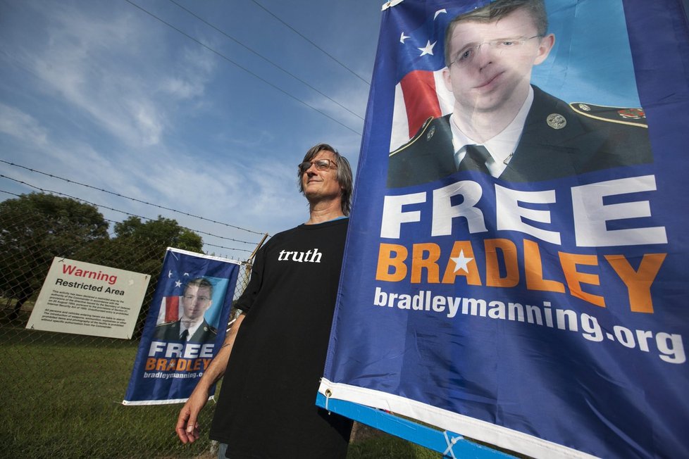 Bradley Manning má i své příznivce.
