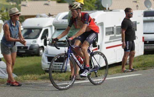 Slovinský cyklista Janez Brajkovič