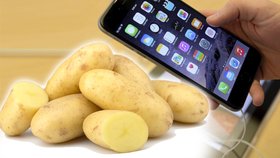 (Ilustrační foto) Muž si přes internet objednal nový telefon za skvělou cenu, místo něj mu ale přišly brambory.