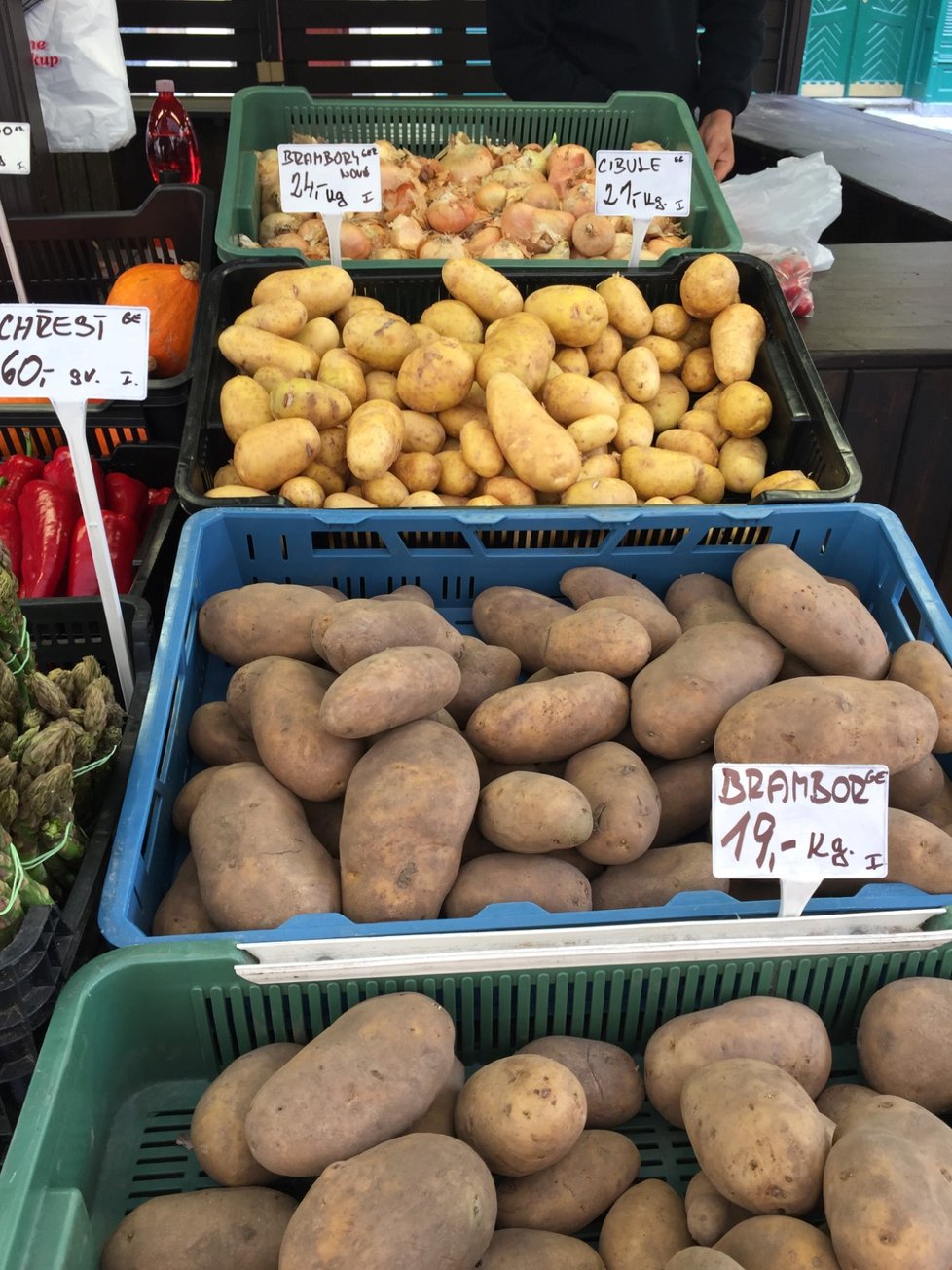 Ceny brambor jsou nyní dost rozdílné. (6. 6. 2020)