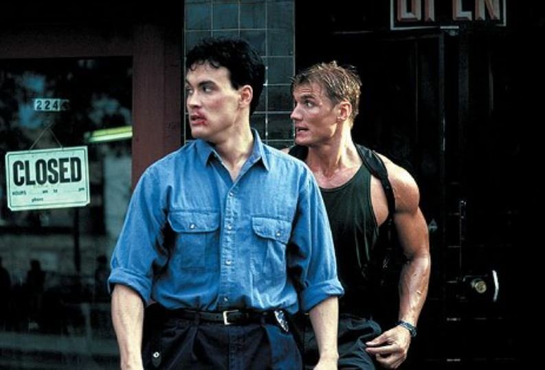 Brandon Lee ve filmu Zúčtování v Malém Tokiu