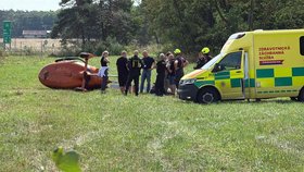 Pád vrtulníku v Brandýse nad Labem (28.7.2025)