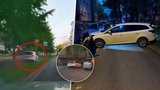 Rychle a zběsile: Bratislavská jízda! Šílenec ujížděl policii přes trávníky mezi stromy