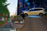 Rychle a zběsile: Bratislavská jízda! Šílenec ujížděl policii přes trávníky mezi stromy