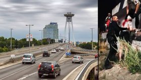 Dramatická záchrana v Bratislavě: Žena (25) spadla z mostu!  (vlevo ilustrační foto)