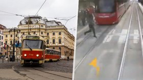Řidič tramvaje srazil mladíka (†14).