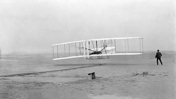 První let, 17. prosinec 1903