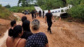 V brazilské Amazonii se zřítilo letadlo.