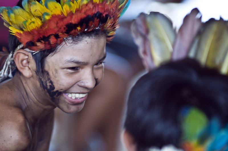 V brazilské Amazonii žije na milion domorodců.