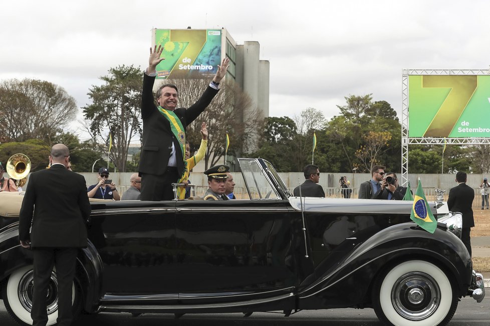 Brazilský prezident Jair Bolsonaro